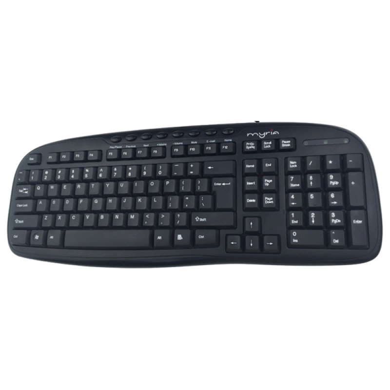 Tastatura Myria MY8506 USB cu fir neagra